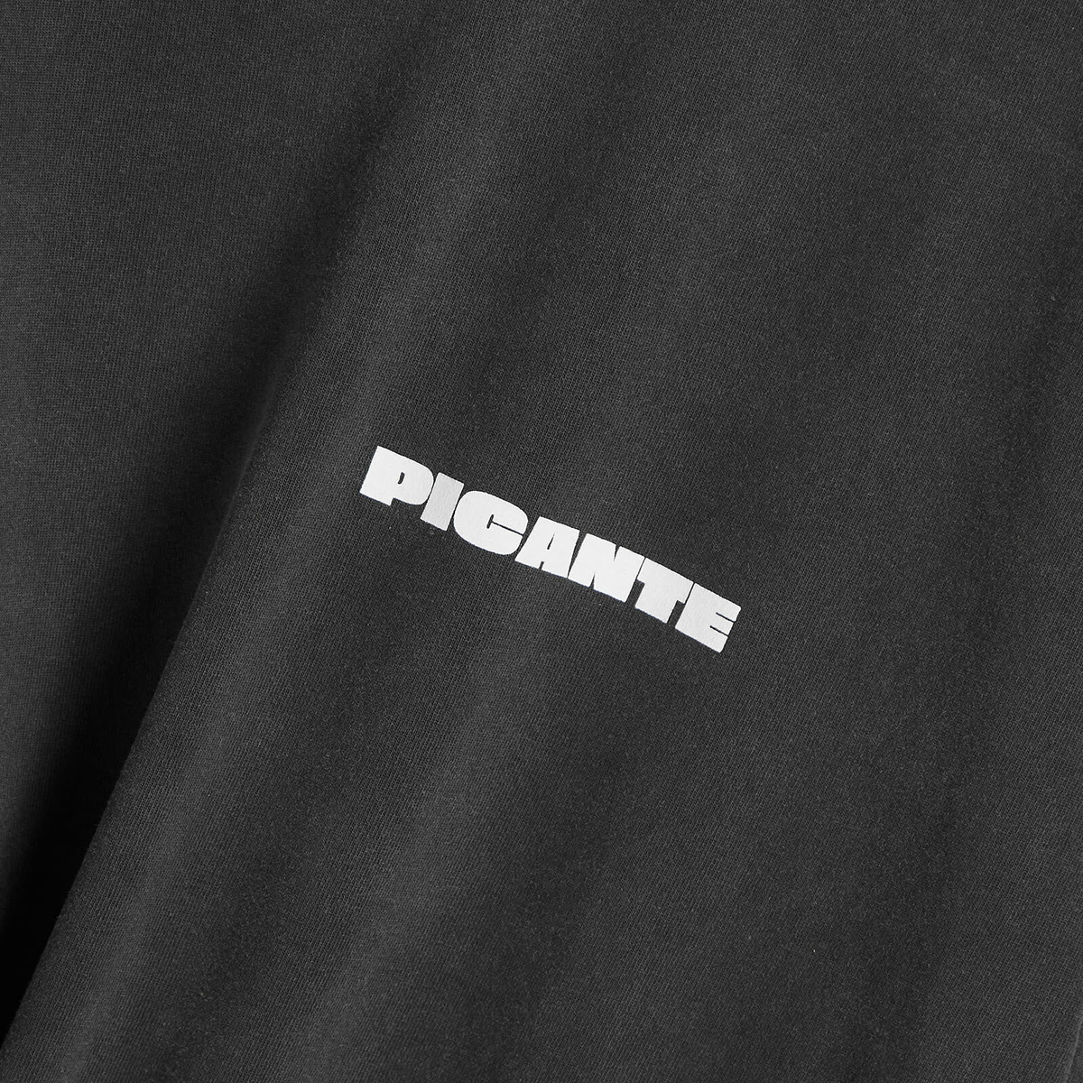 END. X PICANTE Charlie Chilli T-Shirt in Vintage Black