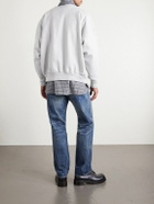 SAINT MXXXXXX - Printed Cotton-Blend Jersey Sweatshirt - Gray
