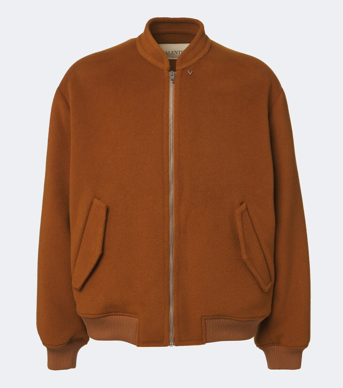 Valentino Garavani Wool and cashmere bomber jacket
