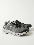 ON - Cloudgo Stretch-Knit Sneakers - Gray