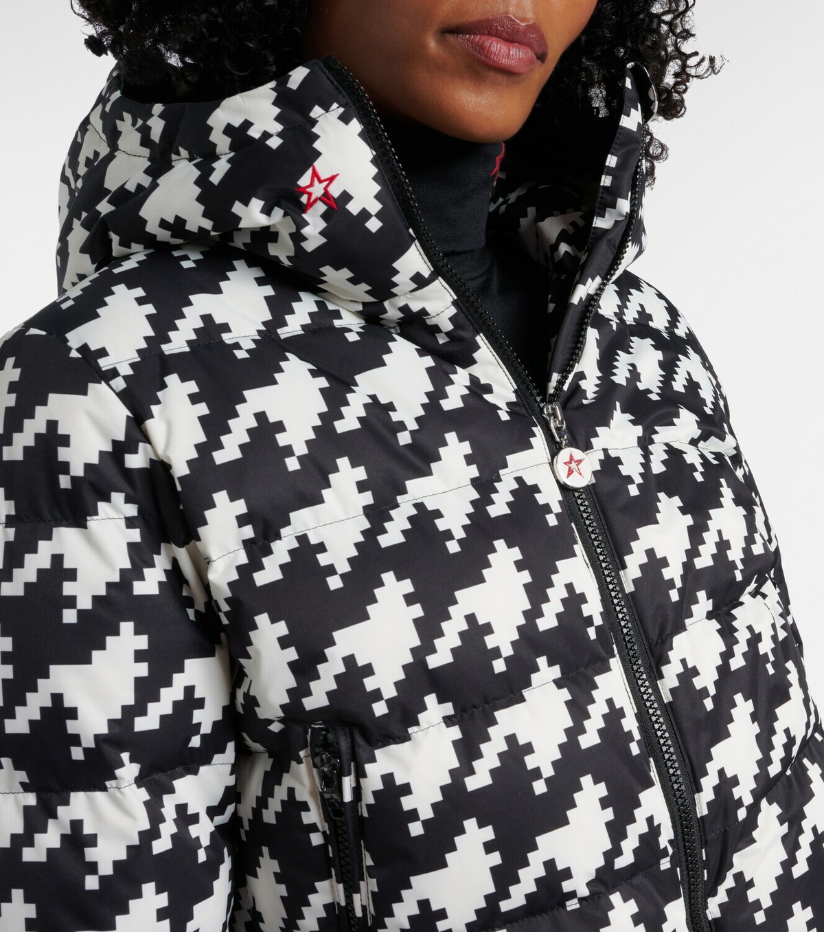 Perfect Moment Polar houndstooth ski suit