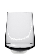 Set of Two Stand Up White Wine Glasses in Grey