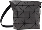 BAO BAO ISSEY MIYAKE Gray Blocky Small Shoulder Bag