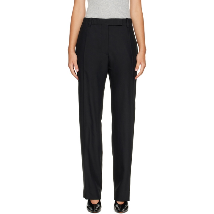 Photo: Studio Nicholson Black Quarte Tailored Trousers