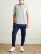 Peter Millar - Lava Wash Tapered Stretch Cotton and Modal-Blend Jersey Sweatpants - Blue