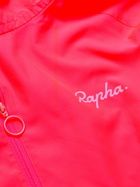 Rapha - Commuter Logo-Print Shell and Mesh Cycling Jacket - Pink