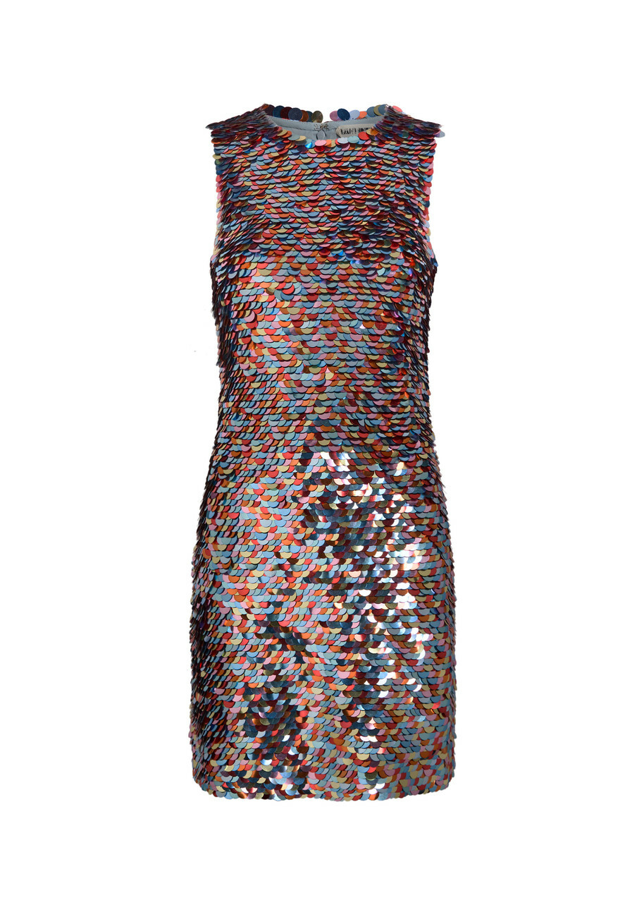 JW Anderson Sequin-embellished Mini Dress Multicoloured 1