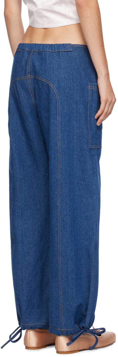 Sandy Liang Indigo Tifosi Jeans