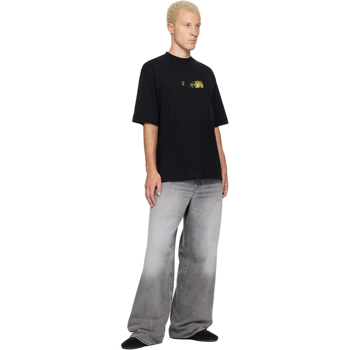 Off-White Black Spices Arrow Skate T-shirt