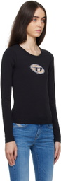 Diesel Black Angie Long Sleeve T-Shirt