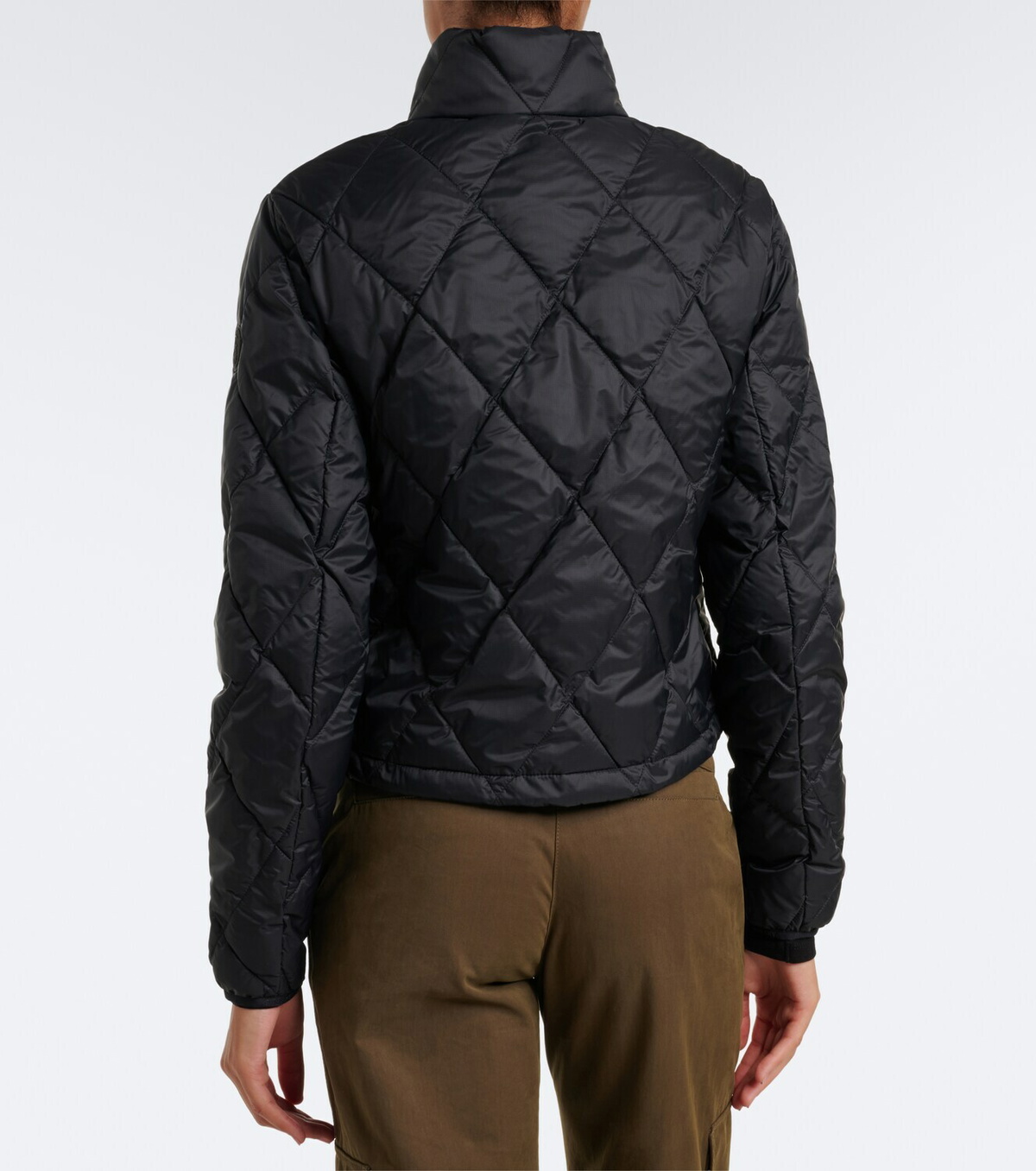 Burberry Burberry Check quilted puffer jacket
