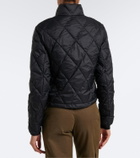 Burberry Burberry Check quilted puffer jacket