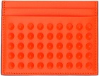 Christian Louboutin Orange Kios Card Holder