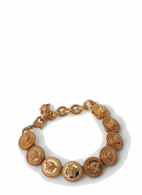 Photo: Versace - Medusa Biggie Chain Bracelet in Gold