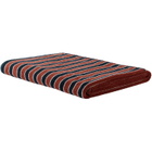 Autumn Sonata Burgundy & Navy Helena Pool Towel