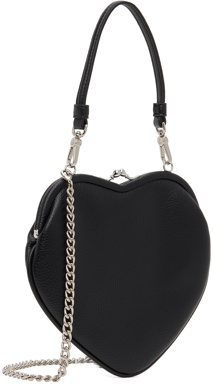 Vivienne Westwood Black Belle Heart Frame Bag Vivienne Westwood