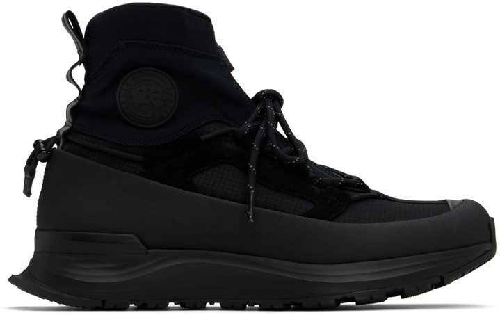 Photo: Canada Goose Black Glacier Trail High Sneakers
