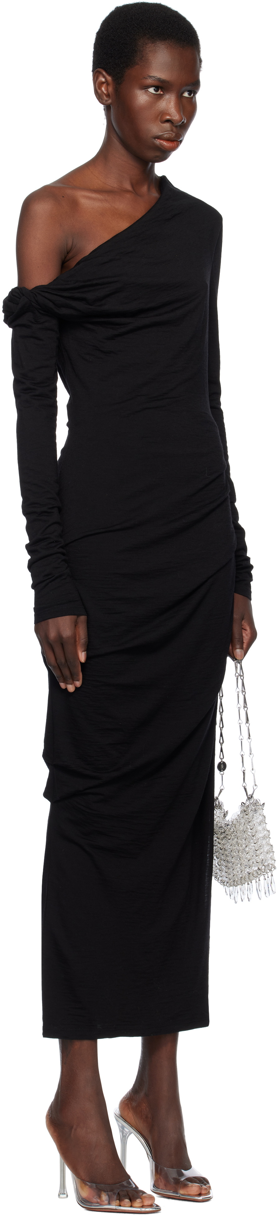 Paris Georgia Black Elemental Manahou Maxi Dress