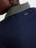 Aimé Leon Dore - Corduroy-Trimmed Denim Jacket - Blue