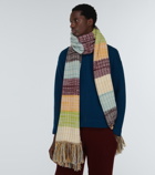 The Elder Statesman - Oasis striped blanket scarf