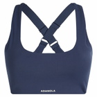Adanola Women's Ultimate Micro Piping Bra in Navy
