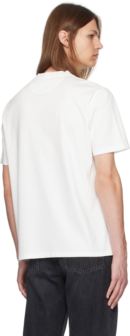 Paul Smith White Signature Stripe Logo T-Shirt
