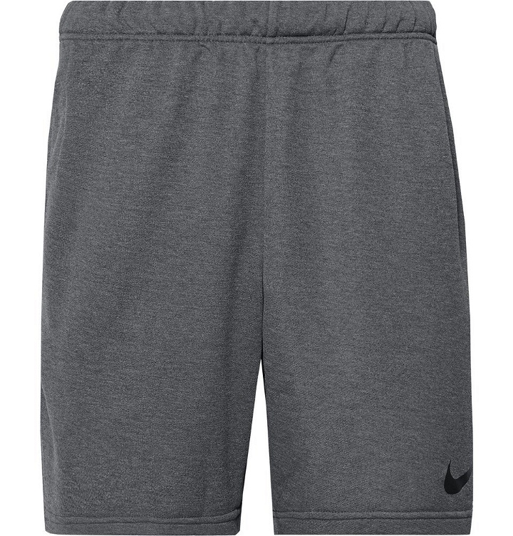 Photo: Nike Training - Loopback Jersey Shorts - Charcoal