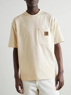 Carhartt WIP - Eldon Logo-Appliquéd Organic Cotton-Jersey T-Shirt - Neutrals