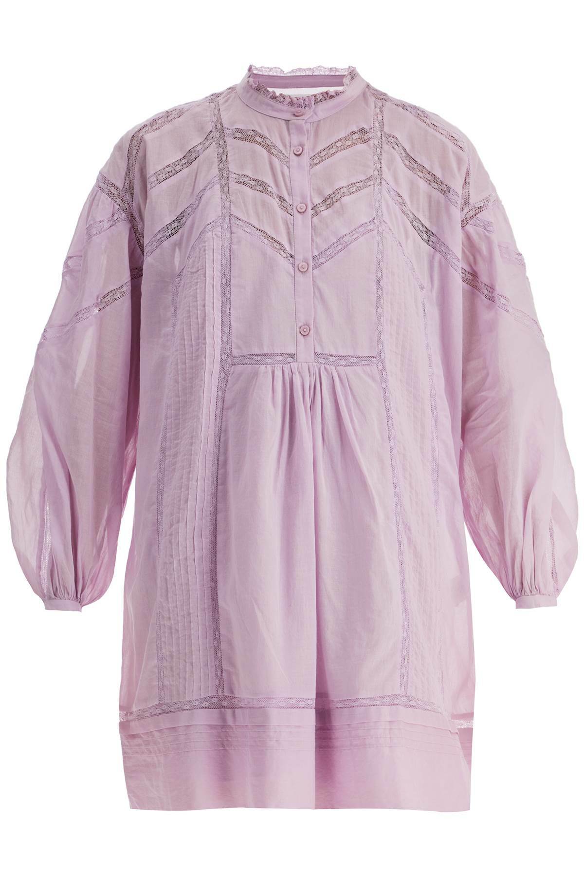 isabel marant etoile purple dress BRIANE DRESS Woman plum