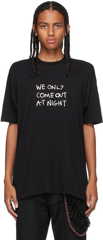 Photo: Song for the Mute Black 'We Only Come Out At Night' T-Shirt
