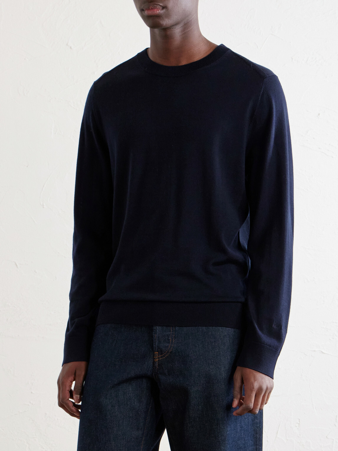 Paul Smith - Merino Wool Sweater - Blue