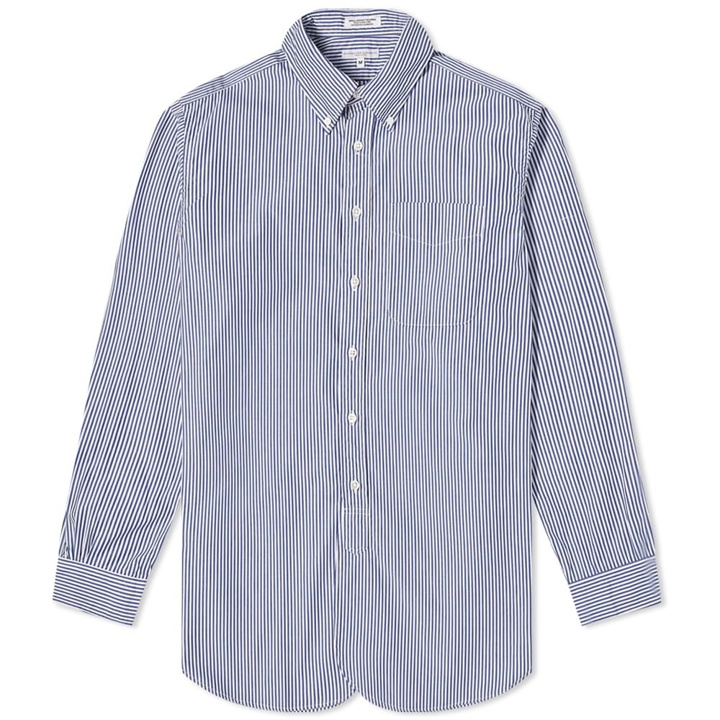 Photo: Engineered Garments 19Th Century Button Down Striped Shirt
