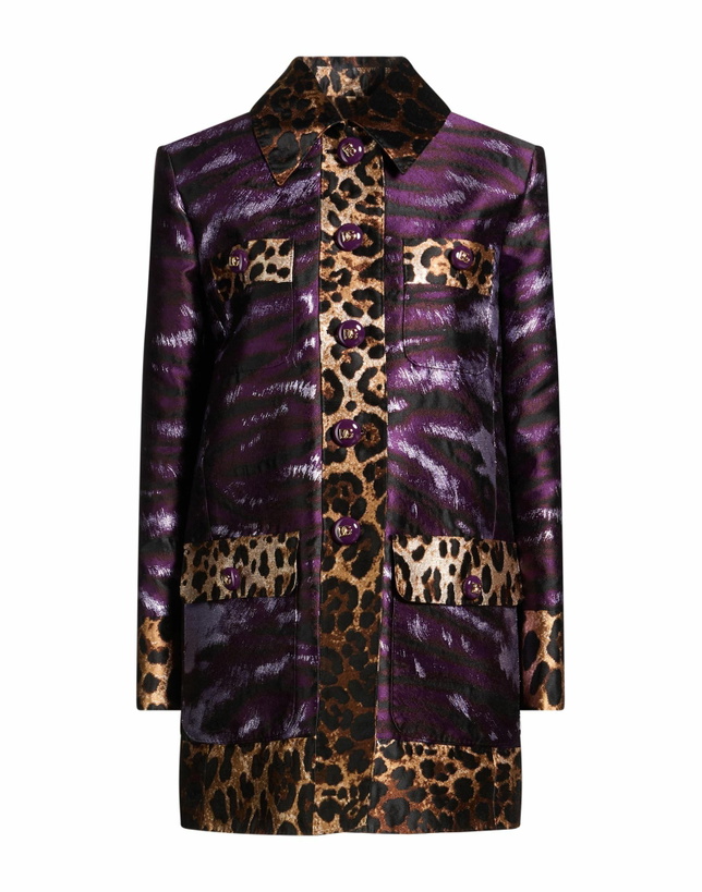 Photo: Dolce & gabbana Womens Overcoat & Trench Coat in Purple