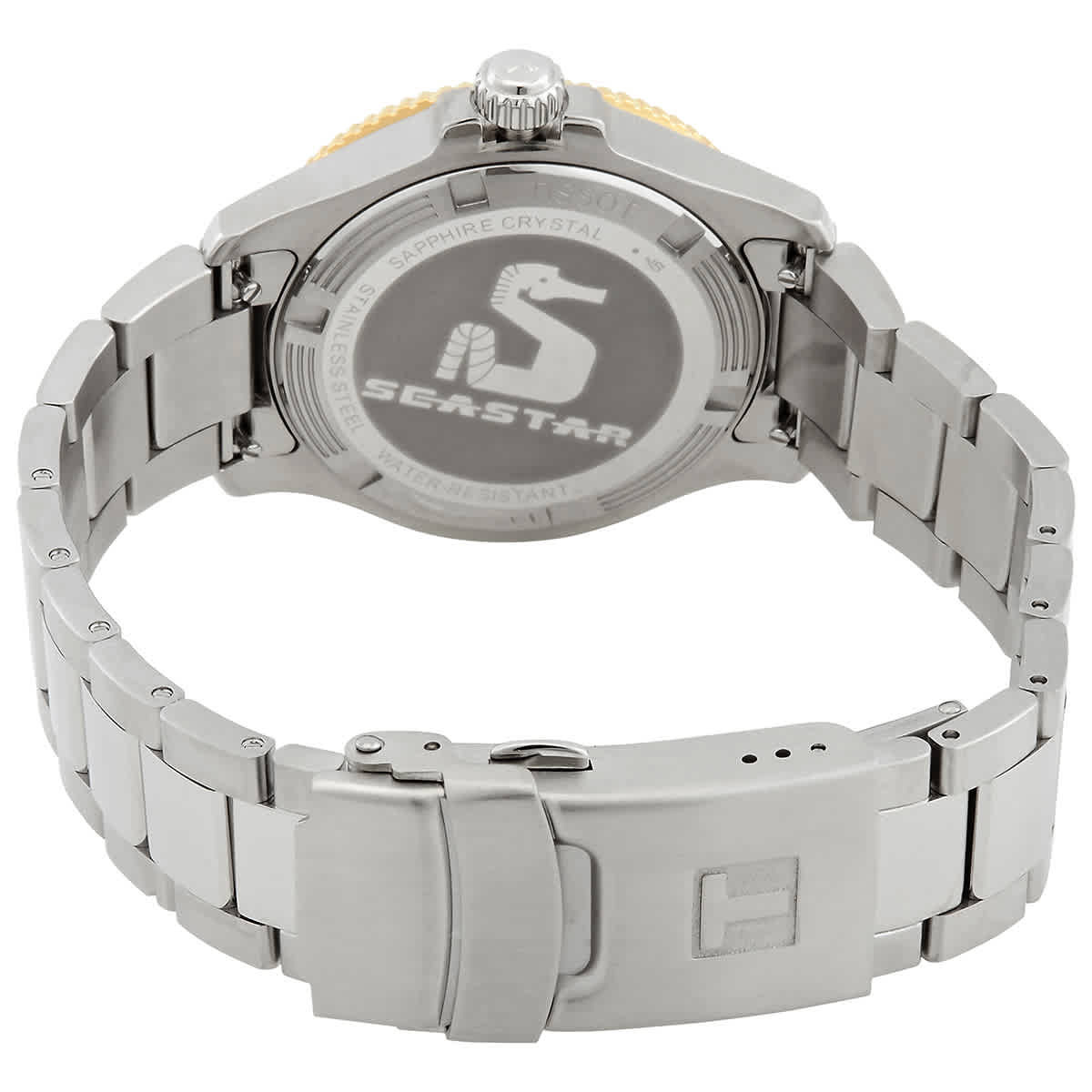 Tissot Seastar 1000 Quartz Black Dial Unisex Watch T1202102105100