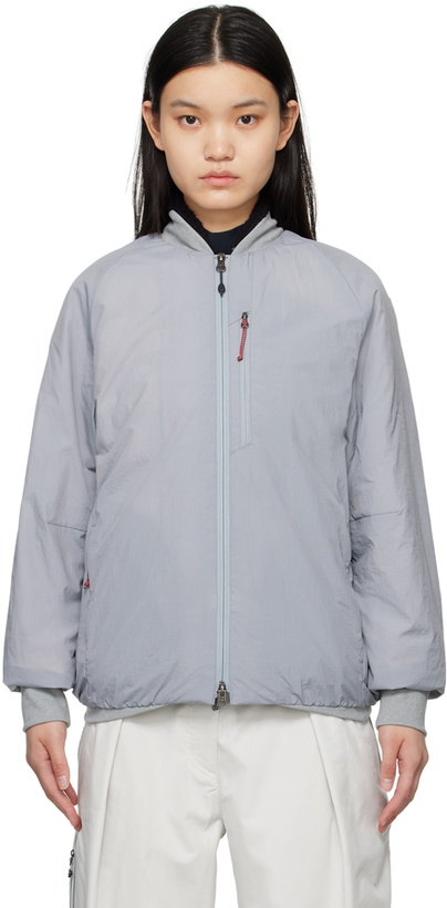 Photo: NANGA Gray Zip Down Jacket