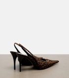 Saint Laurent Babylone Breteuil slingback pumps
