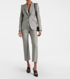 Alexander McQueen Houndstooth wool blazer