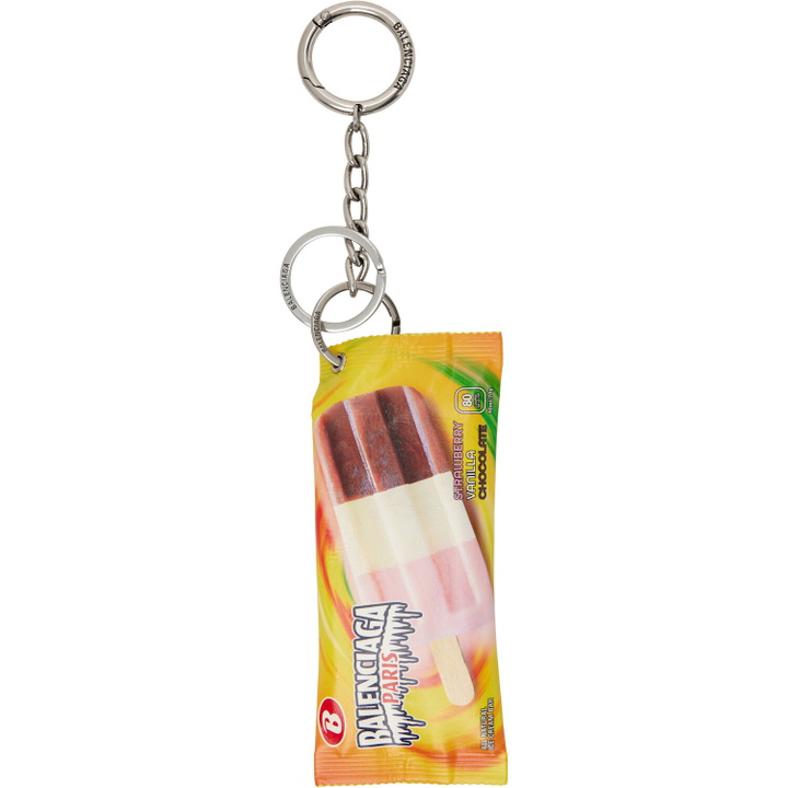 Photo: Balenciaga Yellow Snack Pouch Keychain