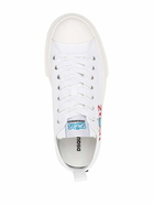 DSQUARED2 - Printed Canvas Sneakers