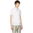 1017 Alyx 9SM White Nike Edition Logo Sponge T-Shirt