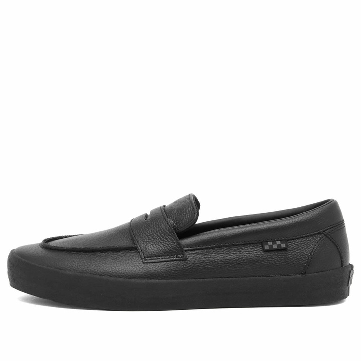 Photo: Vans Men's Skate Loafer in Black/Black