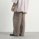 Willy Chavarria Men's Stockton Double Knee Pant in Concrete