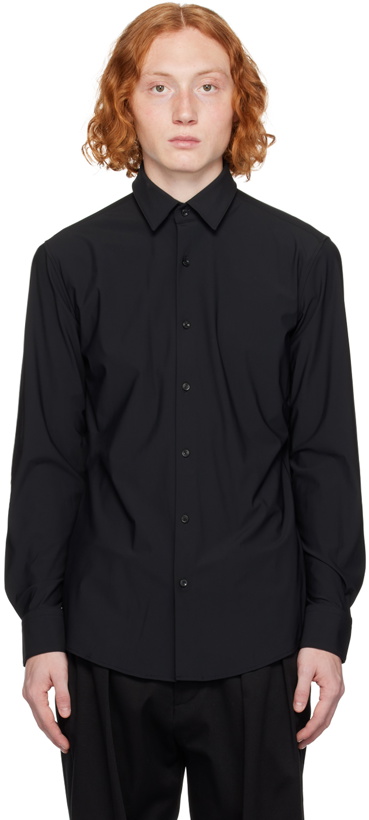 Photo: BOSS Black Spread Collar Shirt