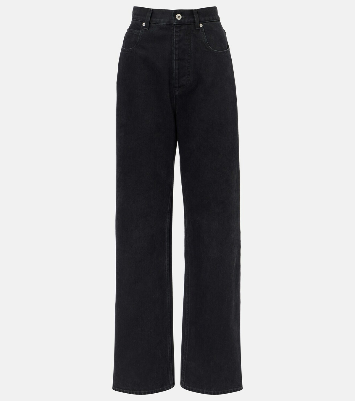 Bottega Veneta High-rise wide-leg jeans