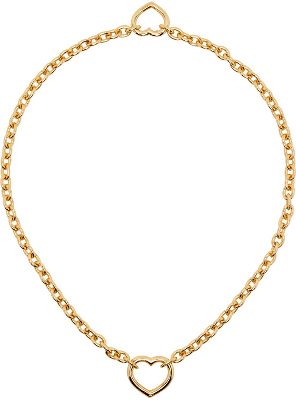 Photo: Numbering SSENSE Exclusive Gold 5802 Necklace