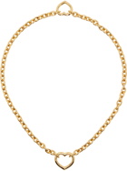 Numbering SSENSE Exclusive Gold 5802 Necklace