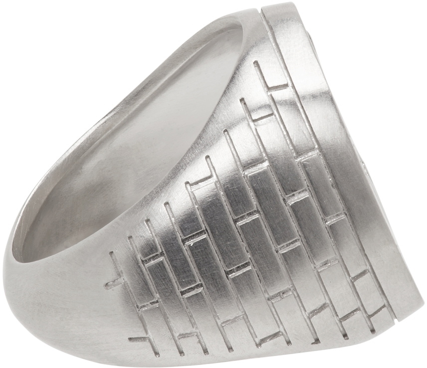 Thames MMXX Silver Ticker Ring