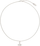 Vivienne Westwood Silver Simonetta Bas Relief Necklace