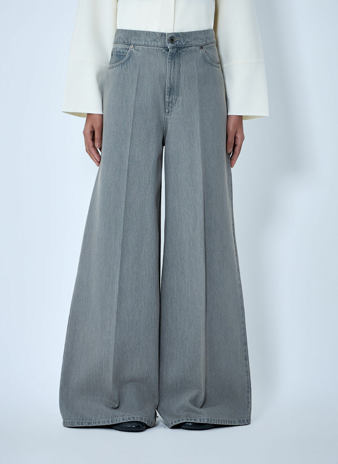 Max Mara Wide-Leg Denim Jeans