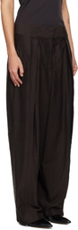 Kiko Kostadinov Brown Mimi Trousers